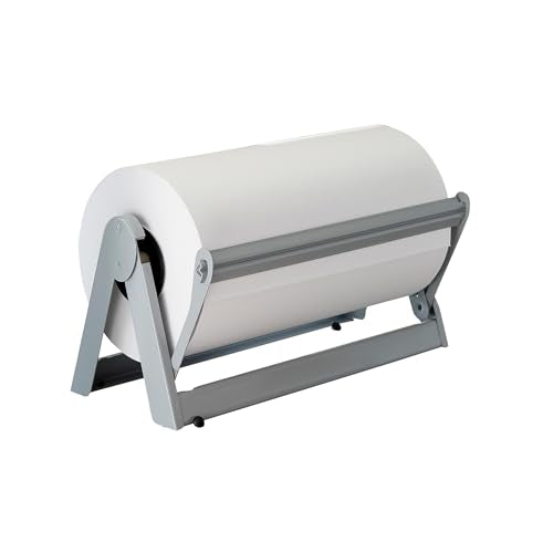 LEM Products 15" Freezer Paper Cutter, with 450' Paper Roll, Steel, Gray