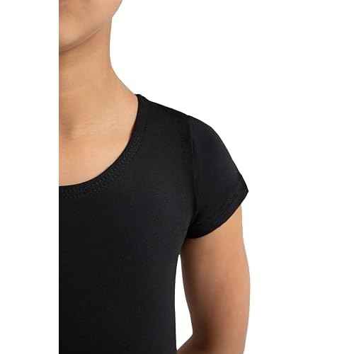 Capezio girls Short Sleeve Leotard - Girls