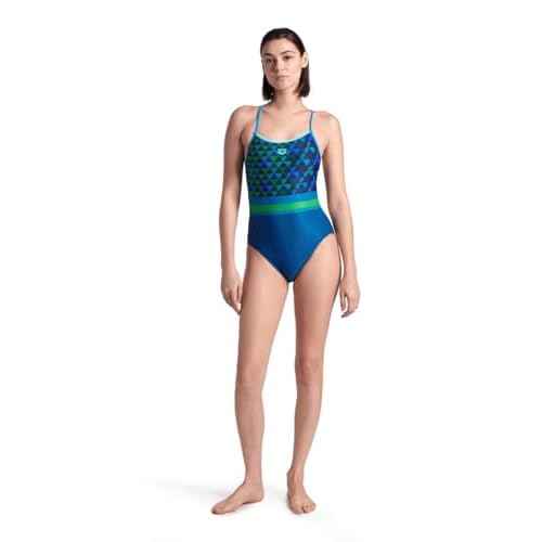 ARENA Womens Performance Women's Pyramid Lace Back Swimsuit