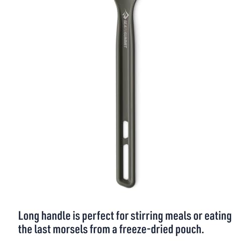 Sea to Summit Ultralight Long Handle Spork - Camping Utensil with Carabiner, Anodized Aluminum
