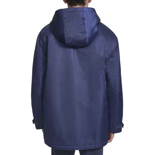Champion mens Sherpa Lined Mid-length Sideline Jacket With Hood