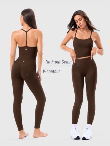 Matching Workout Sets for Women 2 Pieces - Bra Tank & Leggings, Medium - INNO MINT