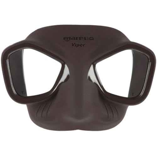 Mares Viper Mask for Freediving and Spearfishing - Low Volume Wide-Field Diving Mask with Fog-Resistant Silicone Skirt & Ergonomic Strap