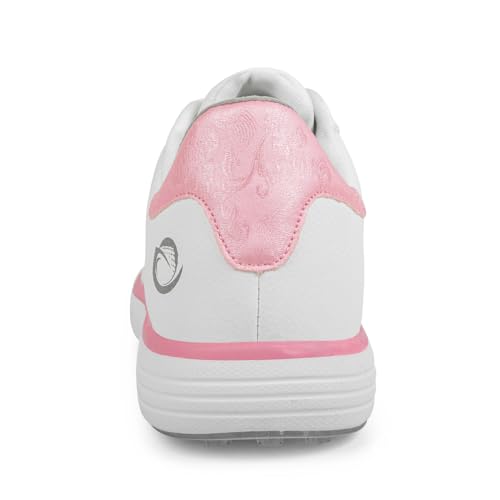 Women’s Golf Shoes Spikeless Non Slip Outdoor Sneakers Casual Sport Footwear