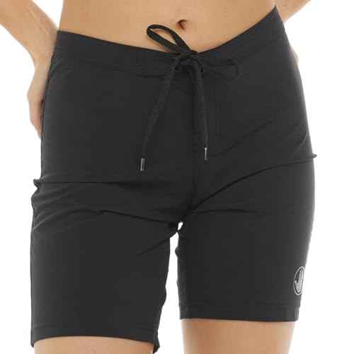 Body Glove Women's Smoothies Harbor Solid 8" Vapor Boardshort, Black, Large
