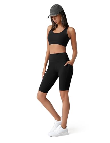 Women’s Tummy Control Bike Shorts Pack - Small-Medium Black, Grey, Navy