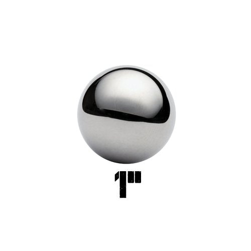 Stainless Steel 1in Solid Sphere Balls for Monkey Fists – Chrome Paracord Planet