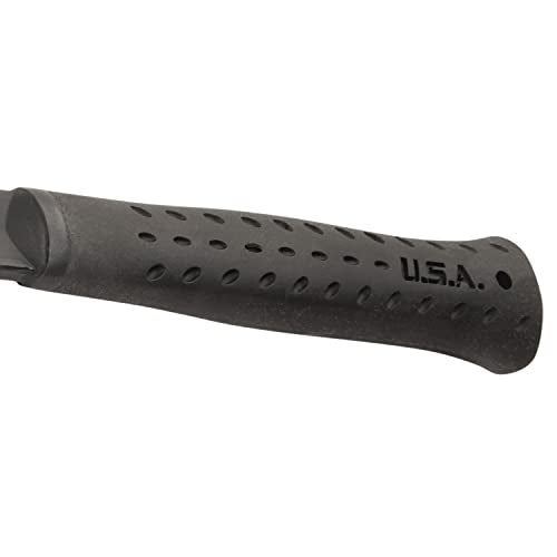 ESTWING Tomahawk Axe Black 16.25-inch Lightweight Steel Hatchet with Shock Grip