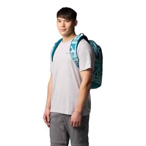 Columbia Unisex Buxton 26L Printed Backpack, Spray Outerbounds, One Size