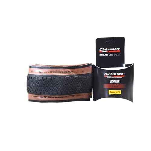 Pirelli Cinturato Gravel H Classic 50-622 (700 x 50c) Gravel Bike Tire - Gravel-Specific Design for Compact Terrain - SpeedGRIP Compound for Superior Grip in All Weather