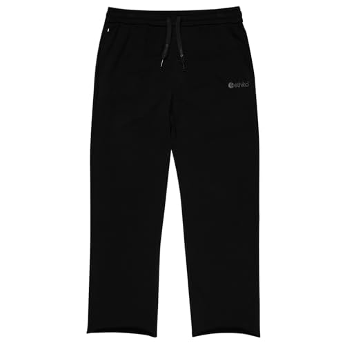 Ethika Men's Raw Edge Sweatpant | Black