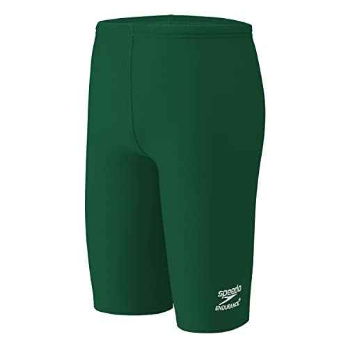Speedo Boys' Swimsuit Jammer Endurance+ Solid USA Youth