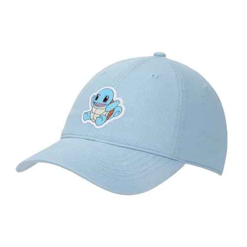 Bioworld Pok?mon Squirtle Printed Patch Blue Unstructured Baseball Cap
