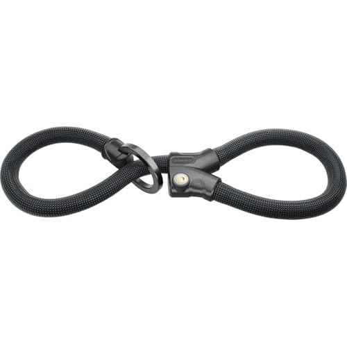 ABUS Chain Lock Infinity Loop 1806 - Flexible Bicycle Lock with 2 Length-Adjustable loopsFor simultaneously securing Several Bicycle Parts, Bicycles or Other Objects - Length 110 cm