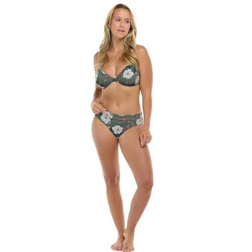 Body Glove Womens Contempo Full Coverage Bikini Bottom Swimsuit
