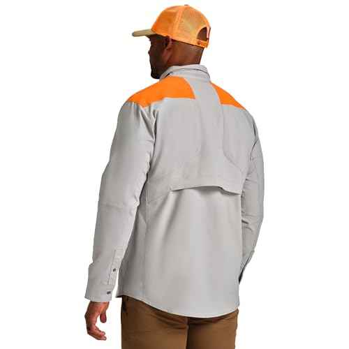 Beretta Men's Ozark Tech Button-Down Moisture-Wicking Quick-Drying Breathable Long Sleeve Outdoor Field Hunting Shirt