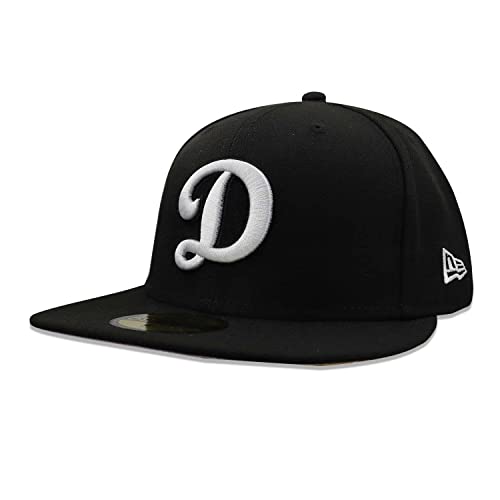 100% Authentic NWT, Los Angeles LA D Dodgers Black Hat, White Logo Very Rare Limited 95fifty Fitted Hat