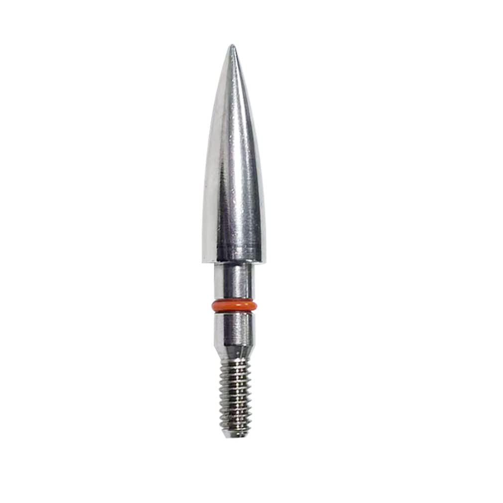Field Points arrowheads 125 Grains Archery Field Points, 5/16" Stainless Steel Screw in Archery Field Tips and Broadheads (1 Dozen 12 PCS)
