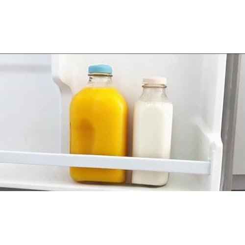 4 pcs Silicone Replacement Caps, Glass Milk Bottle Caps, 48mm Diameter Bottle Lids,Reusable Suitable for Libbey&Stanpac Silicone Milk Bottle Caps, Dishwasher safe.
