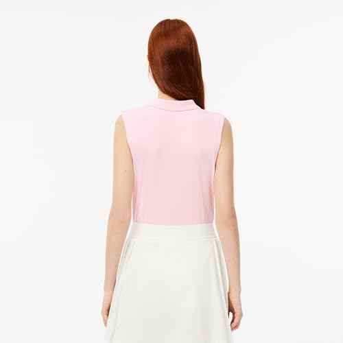 Lacoste Women's Sport Slim Fit UV Protect Stretch Golf Polo Shirt