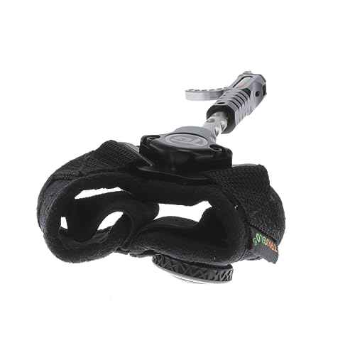 TRUGLO unisex adult Side-Lock Connection Archery Compound Bow Release Aids, Black, One Size US