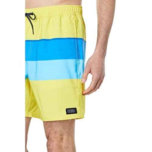Mens Hermosa Volley Swim, Yellow, S
