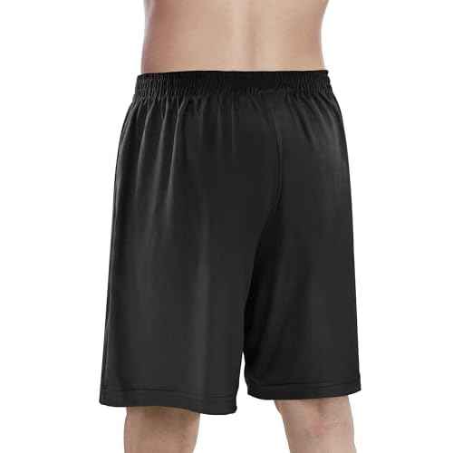 NY Threads Men's Athletic Shorts Quick Dry Loose-Fit Lightweight Running Workout Gym Shorts with Pockets