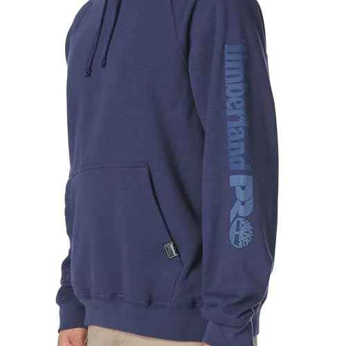 Timberland PRO Men's Hood Honcho Sport Pullover Hooded Sweatshirt, Navy, Medium