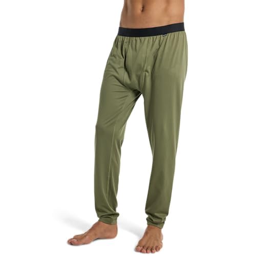 Burton Men's Midweight Base Layer Pants, Forest Moss, XL