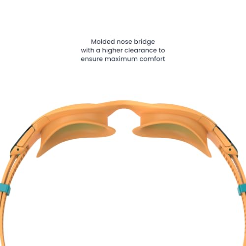 Kids Swim Goggles Hydrosity 2.0 Unisex Junior Orange Aquarium Variation