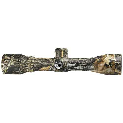 Barska 4x32mm Contour Crossbow Scope ? Multi-Point Aiming, 1-Inch Tube, Windage/Elevation Turrets, Long Eye Relief, Lightweight, Durable, for Crossbows, Deer Hunting, Target Practice