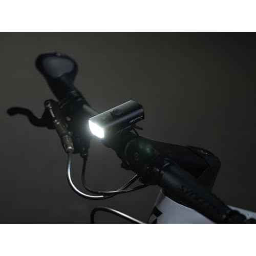 Topeak HeadLux 450+ USB Front Light ? Compact 450 Lumen Dual-LED Bike Headlight with USB-C Fast Charging, IPX6 Waterproof, Tool-Free Handlebar & Helmet Mount ? Long Runtime & GoPro Adapter