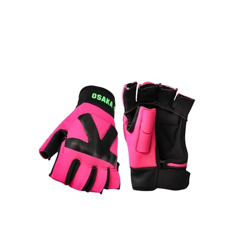 Field Hockey Glove - Osaka Armadillo 4.0 Left Hand Small Pink Enhanced Grip & Protection