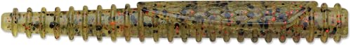 CrushCity Ned BLT Soft Plastic Finesse Worm for Ned & Mushroom Jig Heads - Watermelon Red 3"