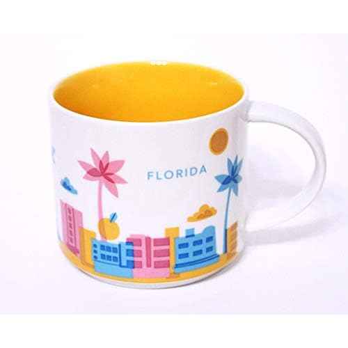 Florida Starbucks You Are Here Collection 14 Ounce Ceramic Mug
