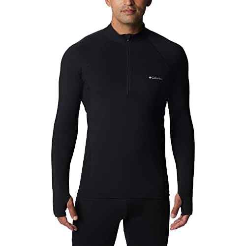 Columbia Mens Midweight Stretch Long Sleeve Half Zip Top