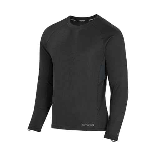 Carhartt Men's UM0223M Force¢ç Midweight Micro-Grid Base Layer Crewneck