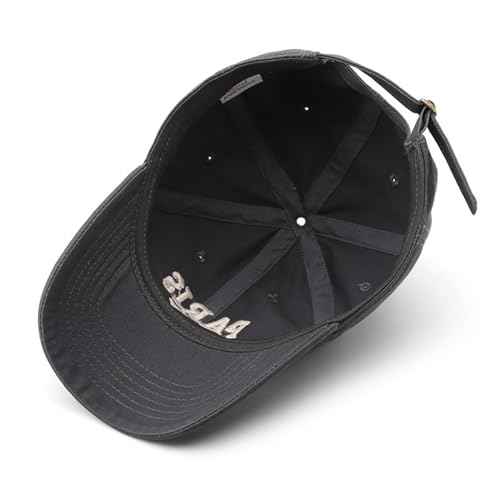 Paris Hat Unisex Baseball Cap Soft Sun Hat Adjustable Trucker Cap