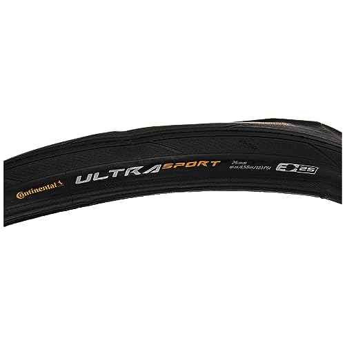 Continental Ultra Sport III 700x25 Black Folding PureGrip Set of 2