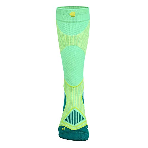 Bauerfeind Outdoor Performance Compression Socks for Hiking - Sole Relief, Achilles Comfort & Heel Protection