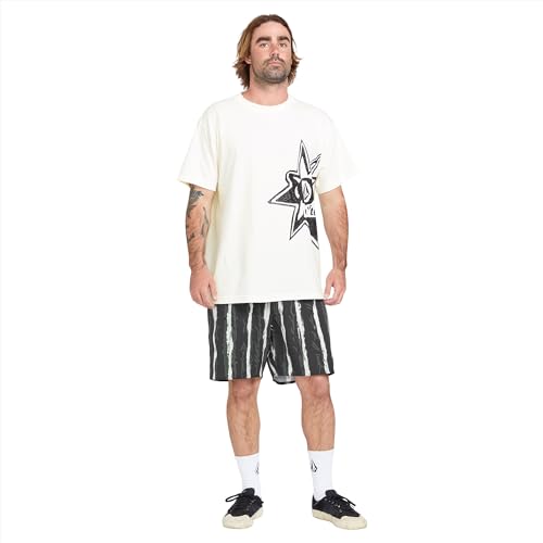 Volcom Men's Standard 17-inch Elastic Waist Surf Swim Trunks