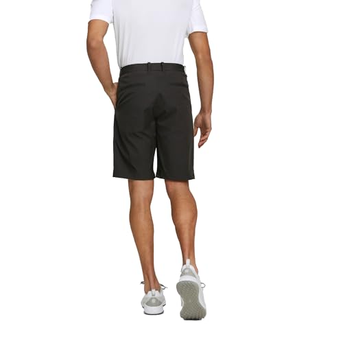 Men's 9-Inch Solid Shorts - Lightweight Quick-Dry, 32W x 9L, Black