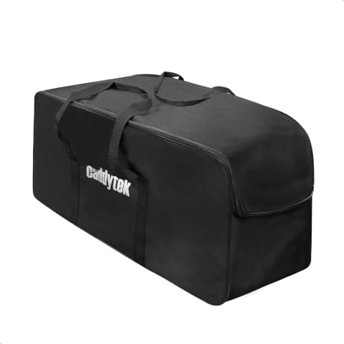 Golf Cart Carry Bag - Foldable Travel Case for 3 and 4 Wheel Push Carts