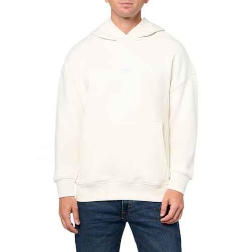 HUGO Men's Back Printed Logo Hooded Sweatshirt