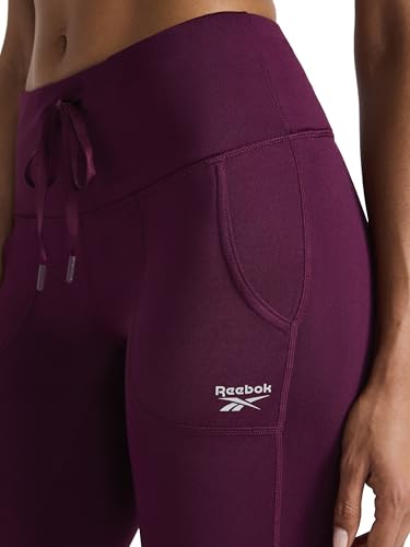 Reebok Women's Momentum Brushback Leggings - Large / Potent Purple