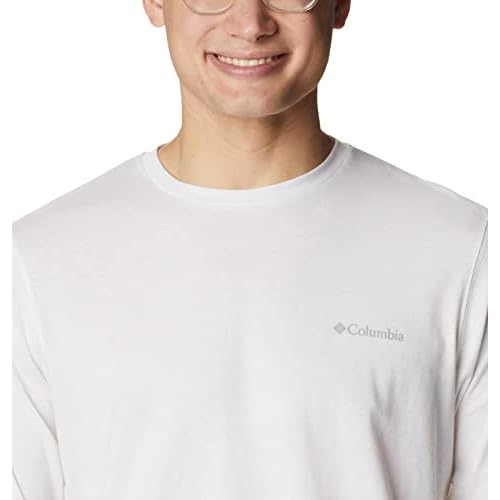 Columbia Mens Thistletown Hills Long Sleeve Logo Tee