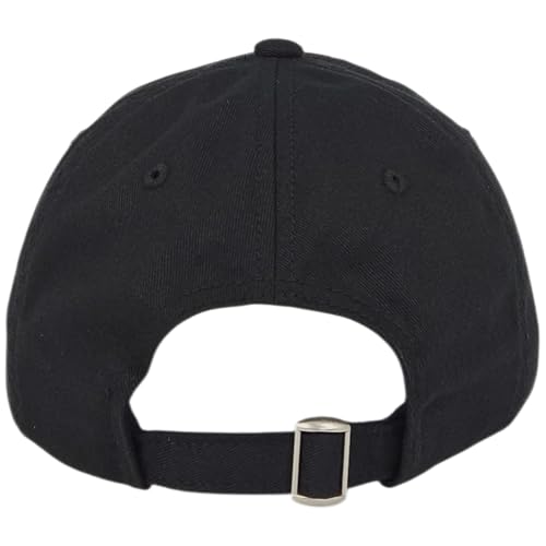 E BY ELIDAN Classic Dad Hat Black One Size Cotton Baseball Cap - Adjustable, Breathable, Packable