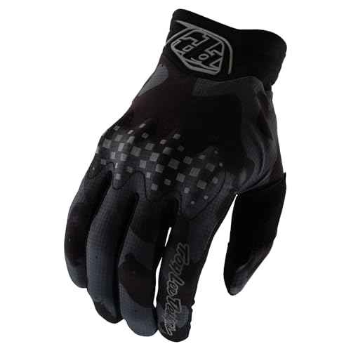 Troy Lee Designs Gambit Glove for Motocross MX Mountain Biking, Blotted Black, X-Large
