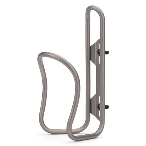 USHAKE Titanium Water Bottle Cage for Bike MTB Road Cycling - Raw