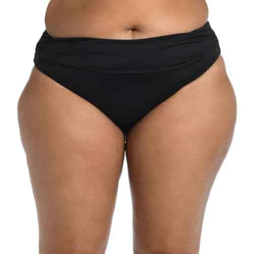 La Blanca Women's Island Goddess Halter Triangle Swimsuit Top & Hipster Swimsuit Bottom